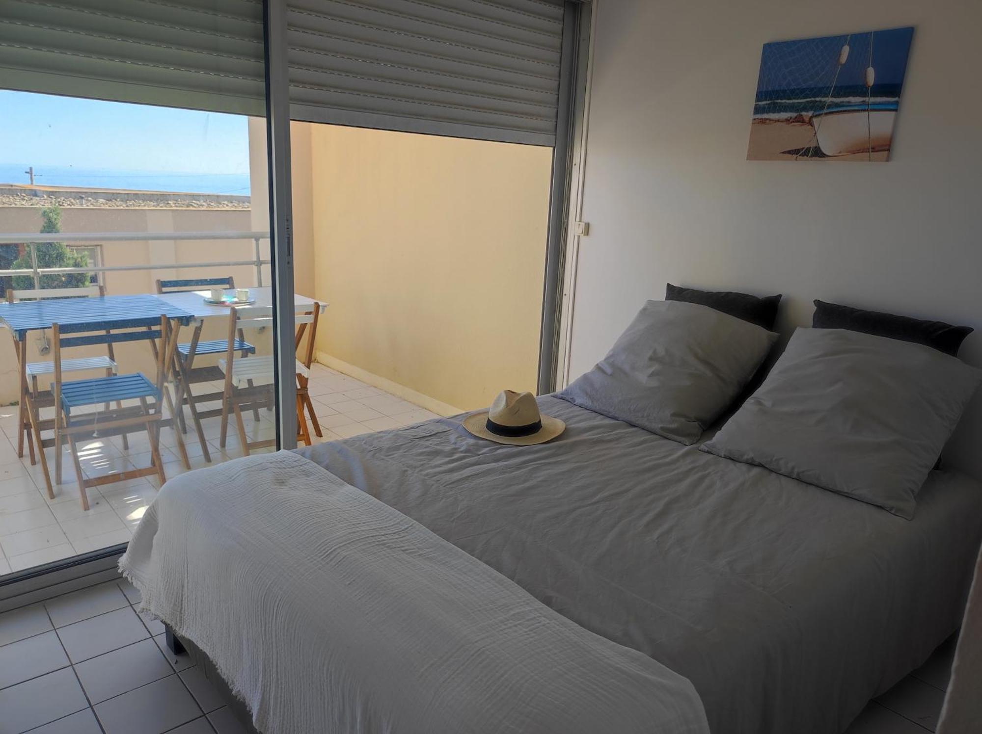 Appartement Vue Bleu Azur Sete Bagian luar foto