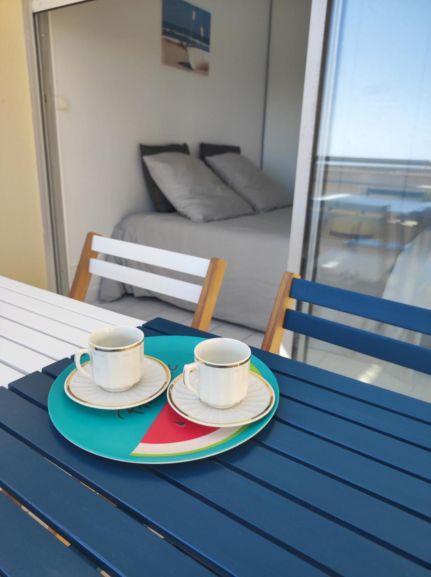 Appartement Vue Bleu Azur Sete Bagian luar foto
