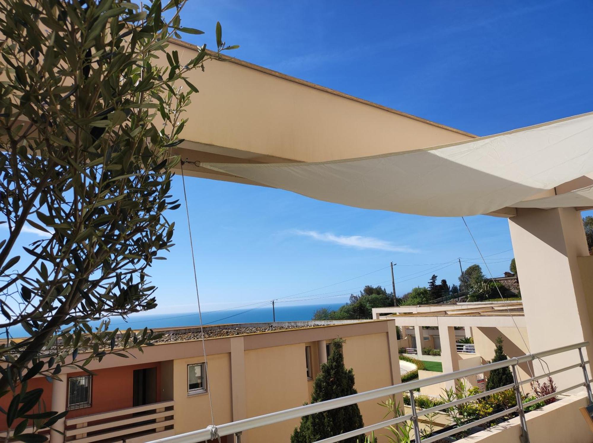 Appartement Vue Bleu Azur Sete Bagian luar foto